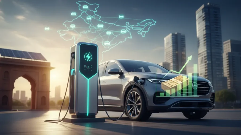 EV Charging Station Franchise Cost in India: Investment, Profit, और Top Companies (Full Guide)