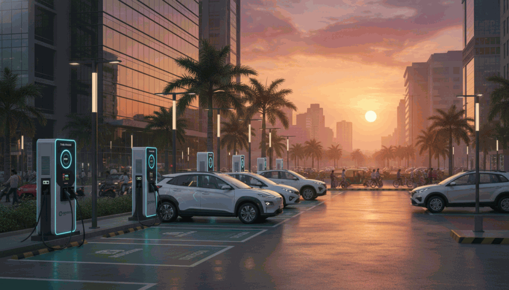 Franchise models are rapidly accelerating the deployment of EV fast-charging stations across Indian cities and highways.